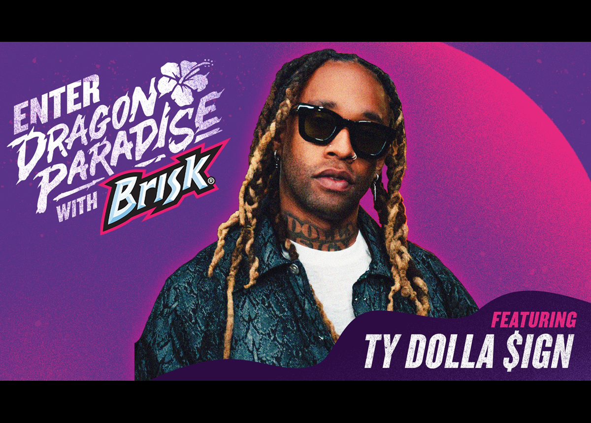 Brisk is bringing Ty Dolla $ign to Miami, inviting fans to Enter Brisk Dragon Paradise, an epic concert event in Miami featuring performances by Ty Dolla $ign and other surprise performers.