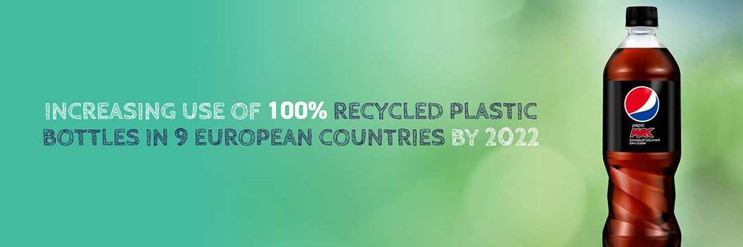 100% Recycled RPET Plastic Bottles