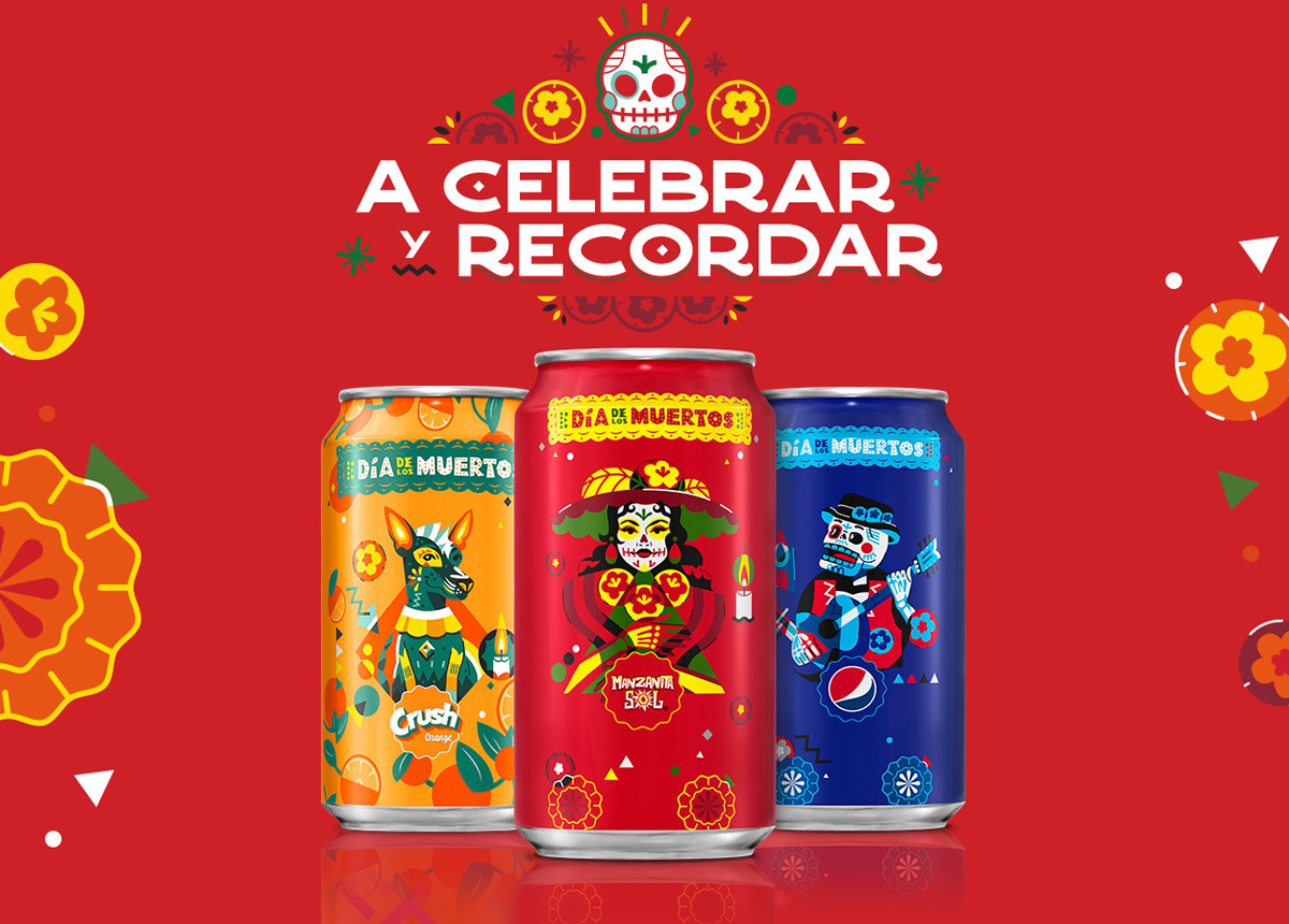 Manzanita Sol is kicking off Día de los Muertos celebrations with the launch of its Celebrar y Recordar campaign with $25,000 in grocery giveaways for fans and limited-edition packaging for Manzanita Sol, Pepsi Real Sugar, and Crush.