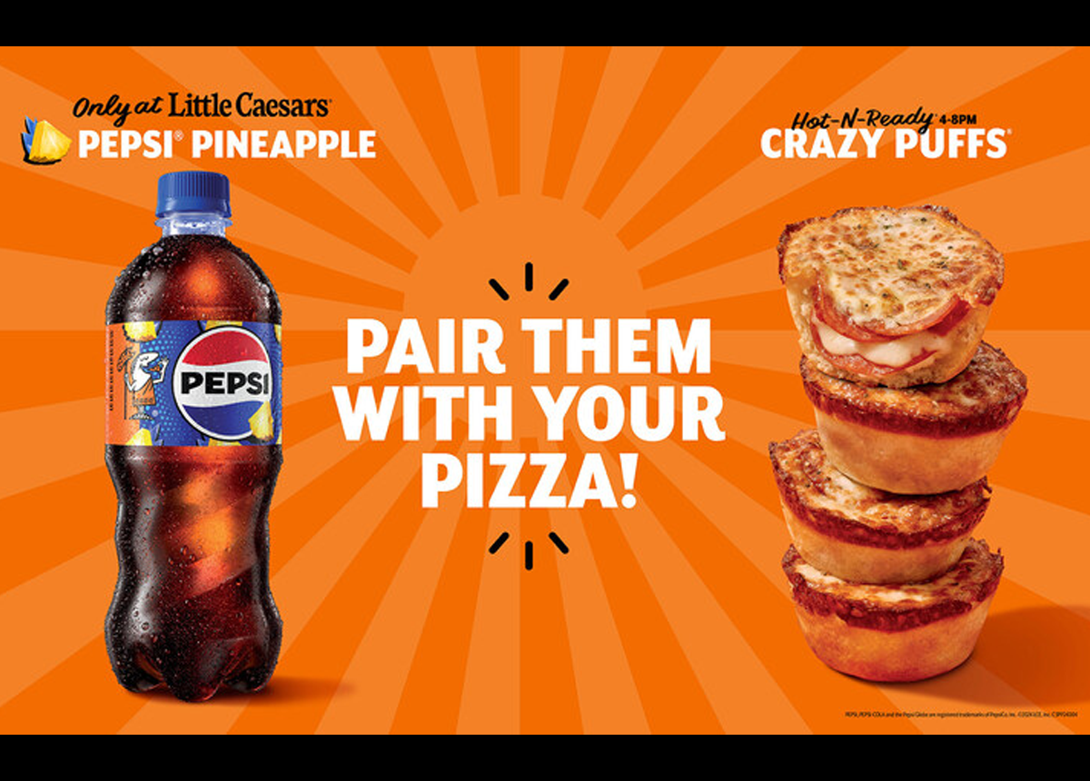 Fan-favorite Pepsi® Pineapple is back by popular demand for a limited time, exclusively at Little Caesars®
