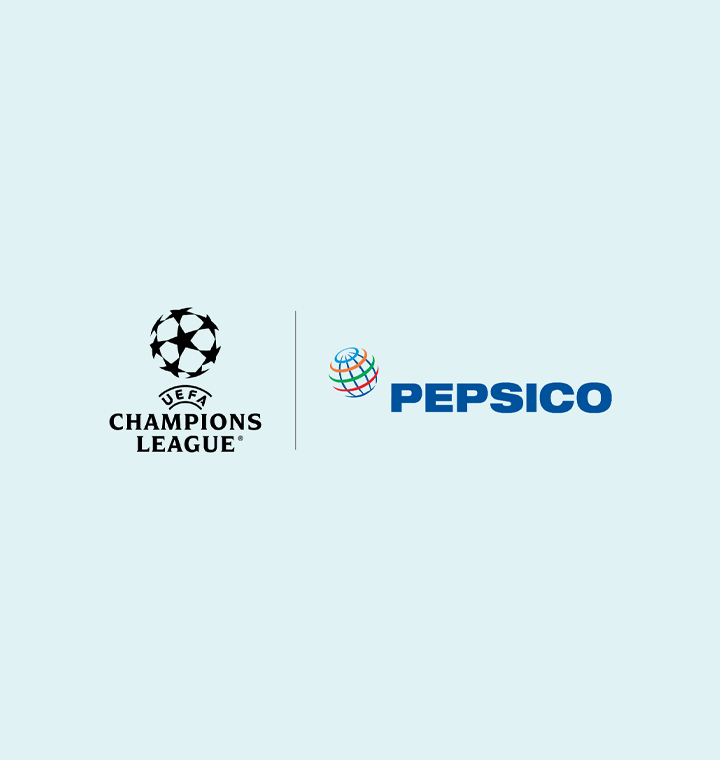 UEFA Champions League and PepsiCo logos